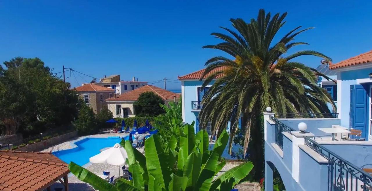 Blue Sky Hotel - Petra - Lesvos - Greece Экстерьер фото