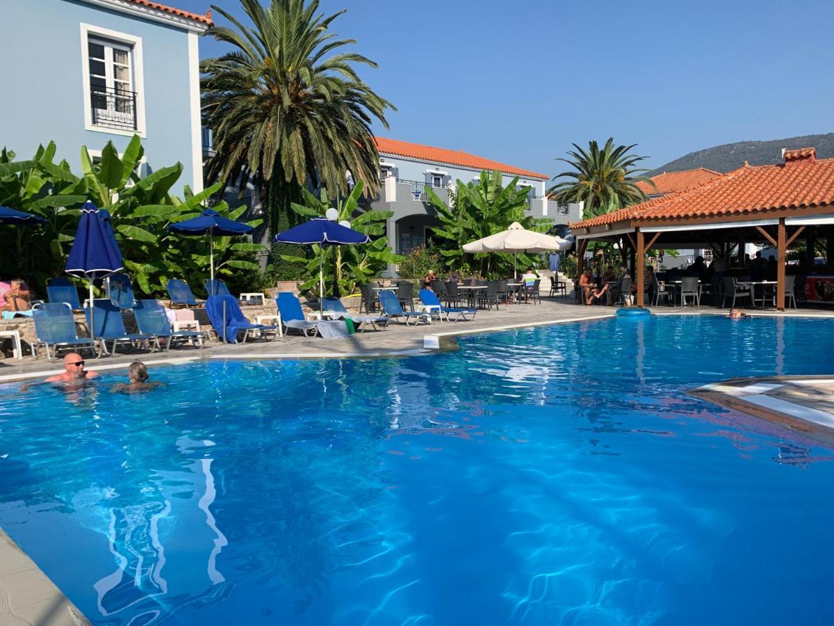 Blue Sky Hotel - Petra - Lesvos - Greece Экстерьер фото