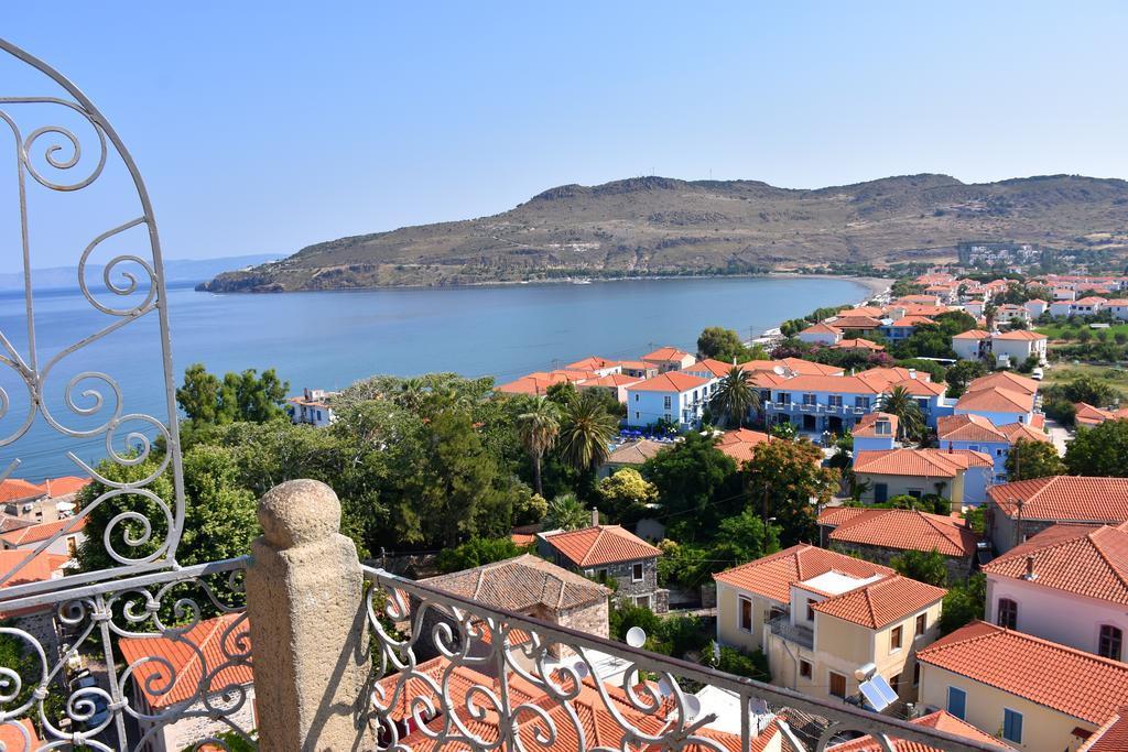 Blue Sky Hotel - Petra - Lesvos - Greece Экстерьер фото