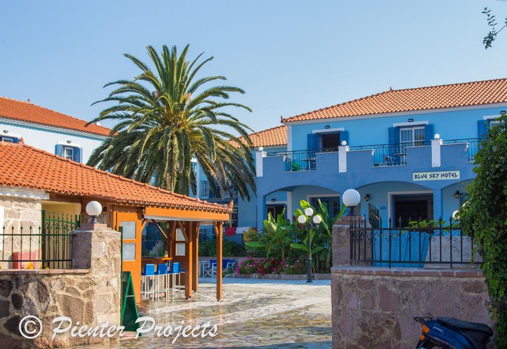 Blue Sky Hotel - Petra - Lesvos - Greece Экстерьер фото