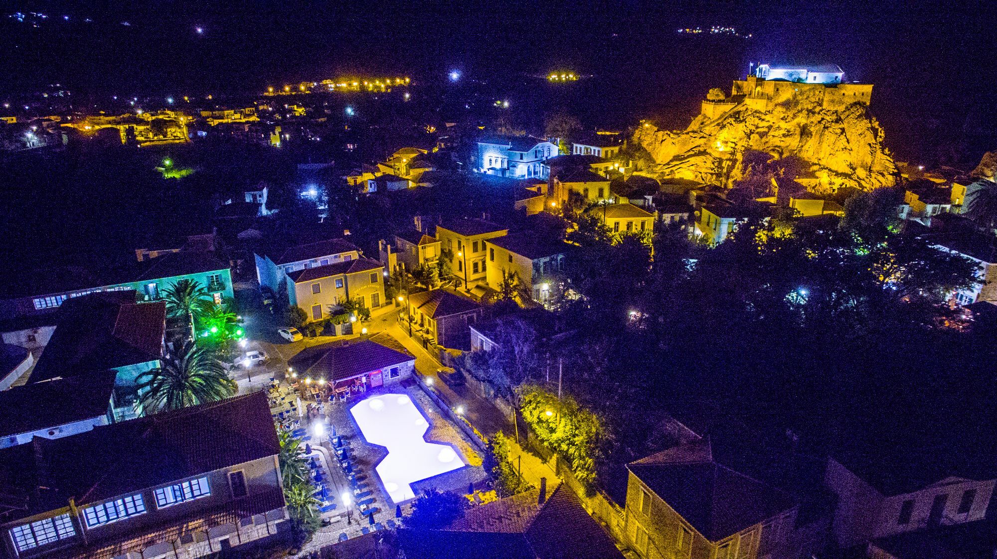Blue Sky Hotel - Petra - Lesvos - Greece Экстерьер фото