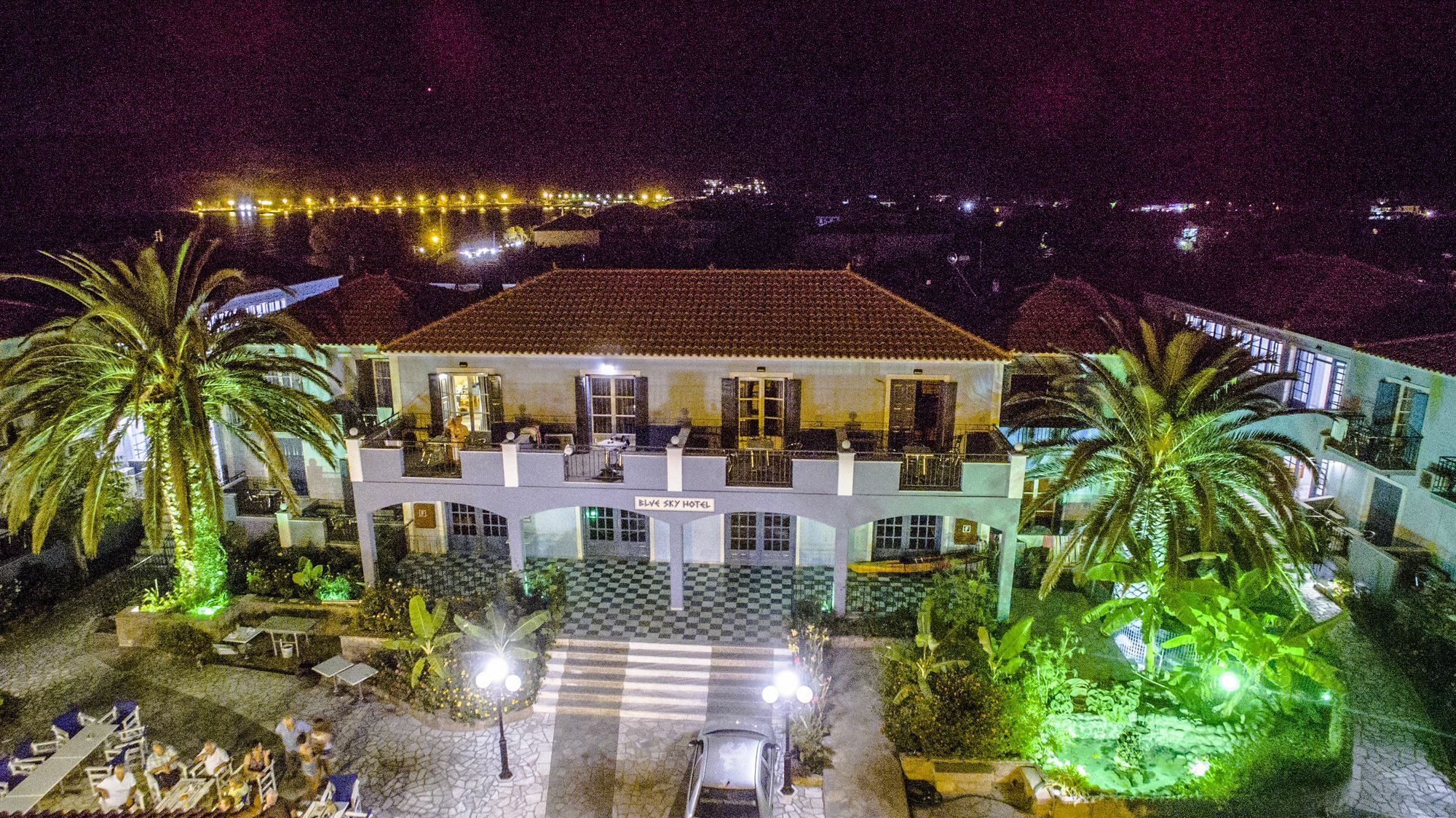 Blue Sky Hotel - Petra - Lesvos - Greece Экстерьер фото
