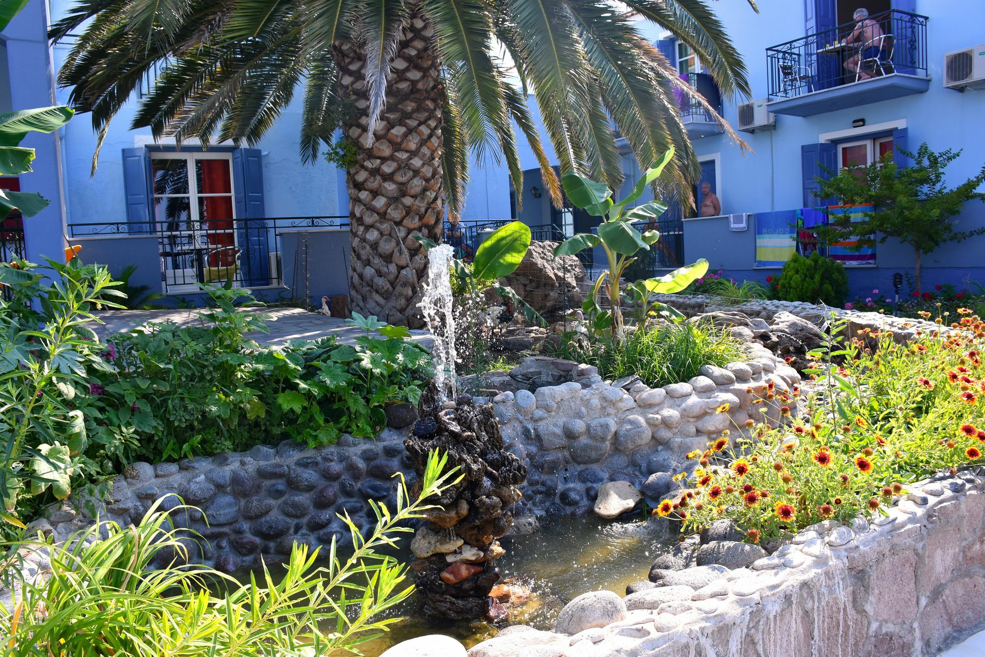 Blue Sky Hotel - Petra - Lesvos - Greece Экстерьер фото